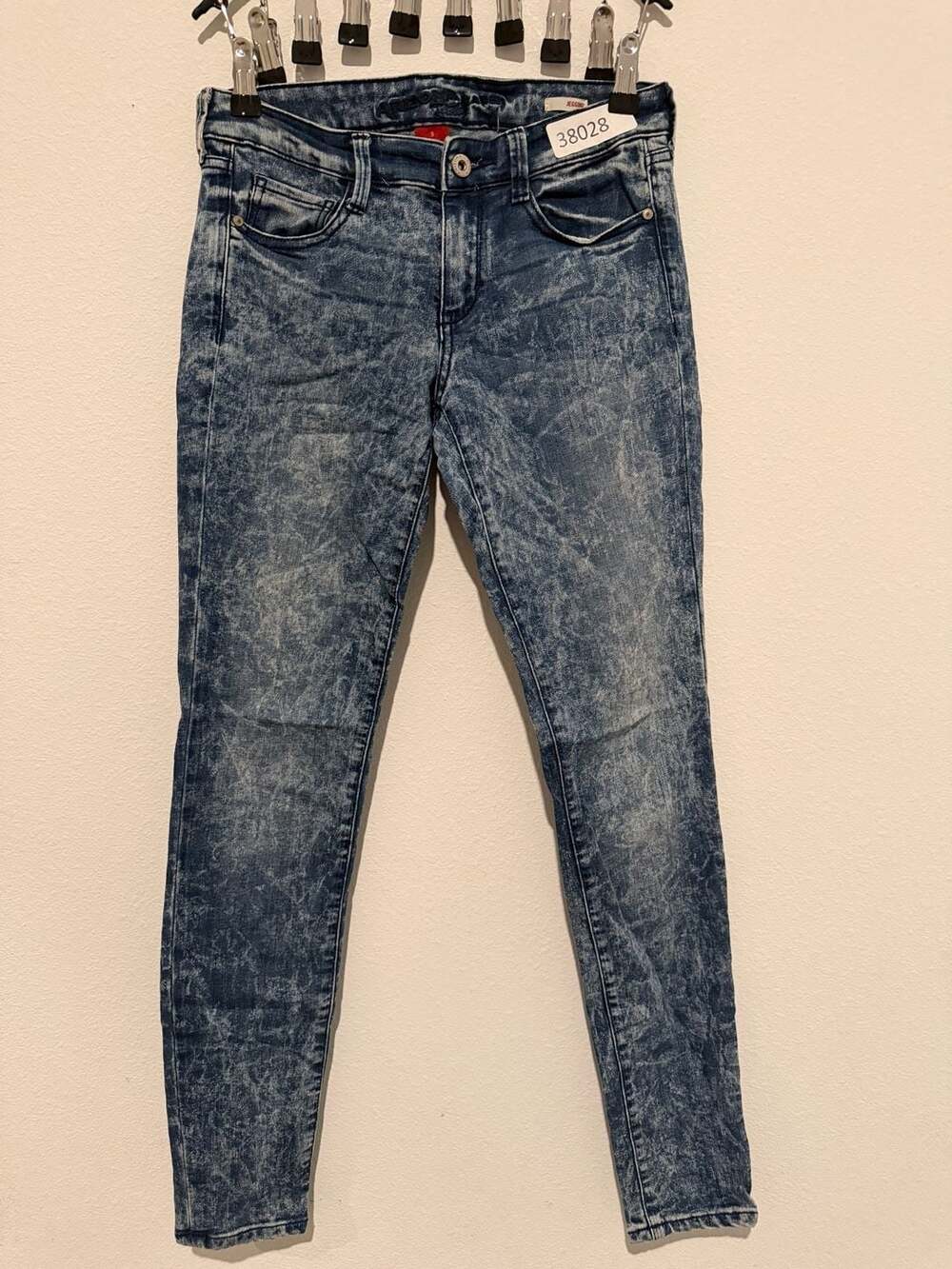 Arizona Jeans Acid Wash Blue Skinny Jegging Size 5